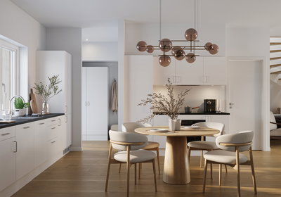 4-værelses lejlighed i to etager på 107 m² - Æbleløkken, Rønne - 2