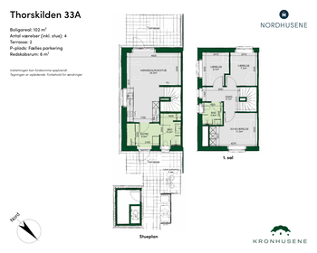 Visual presentation of the listing
