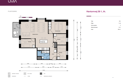 Visual presentation of the listing