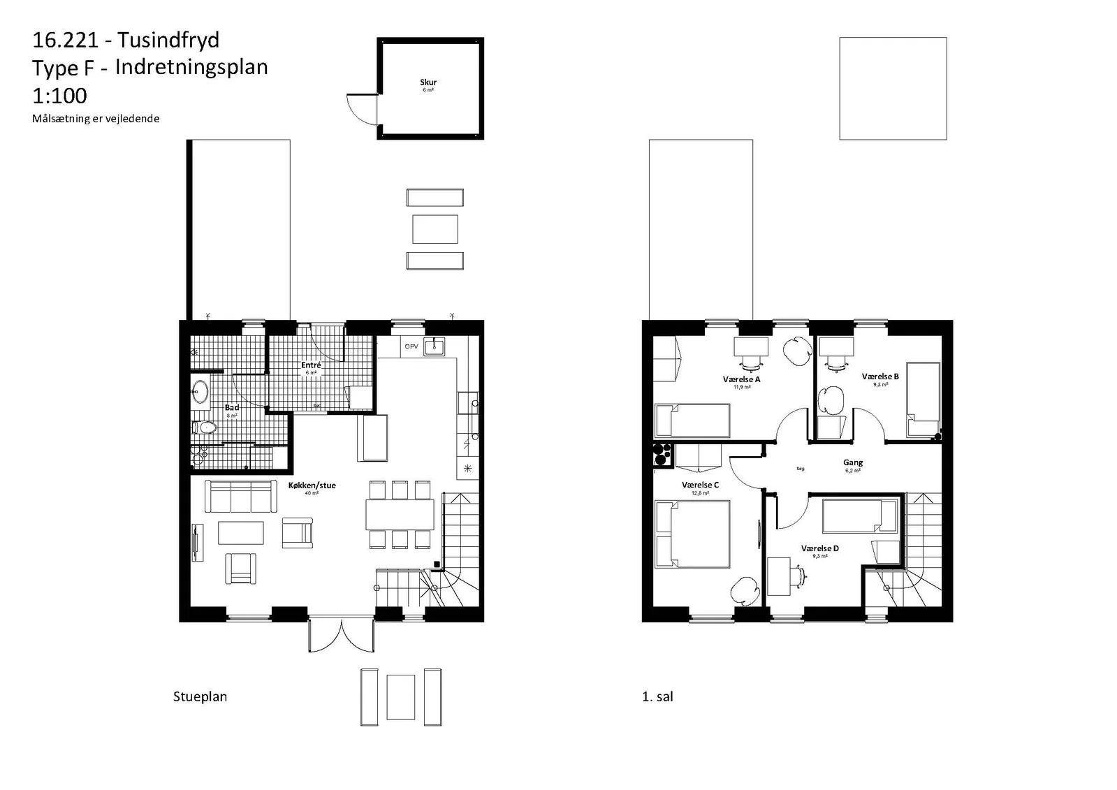 Visual presentation of the listing