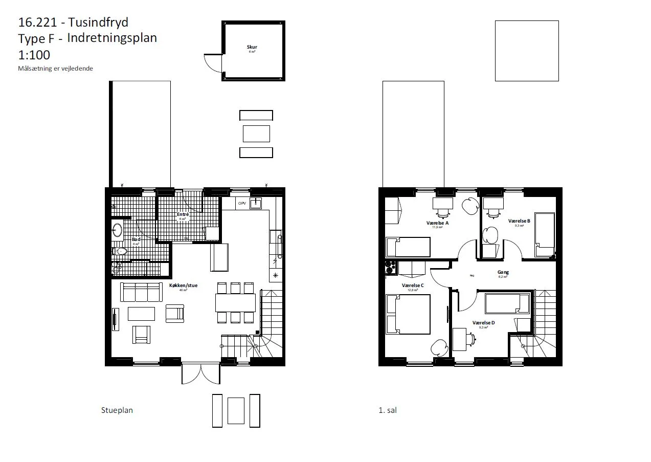 Visual presentation of the listing