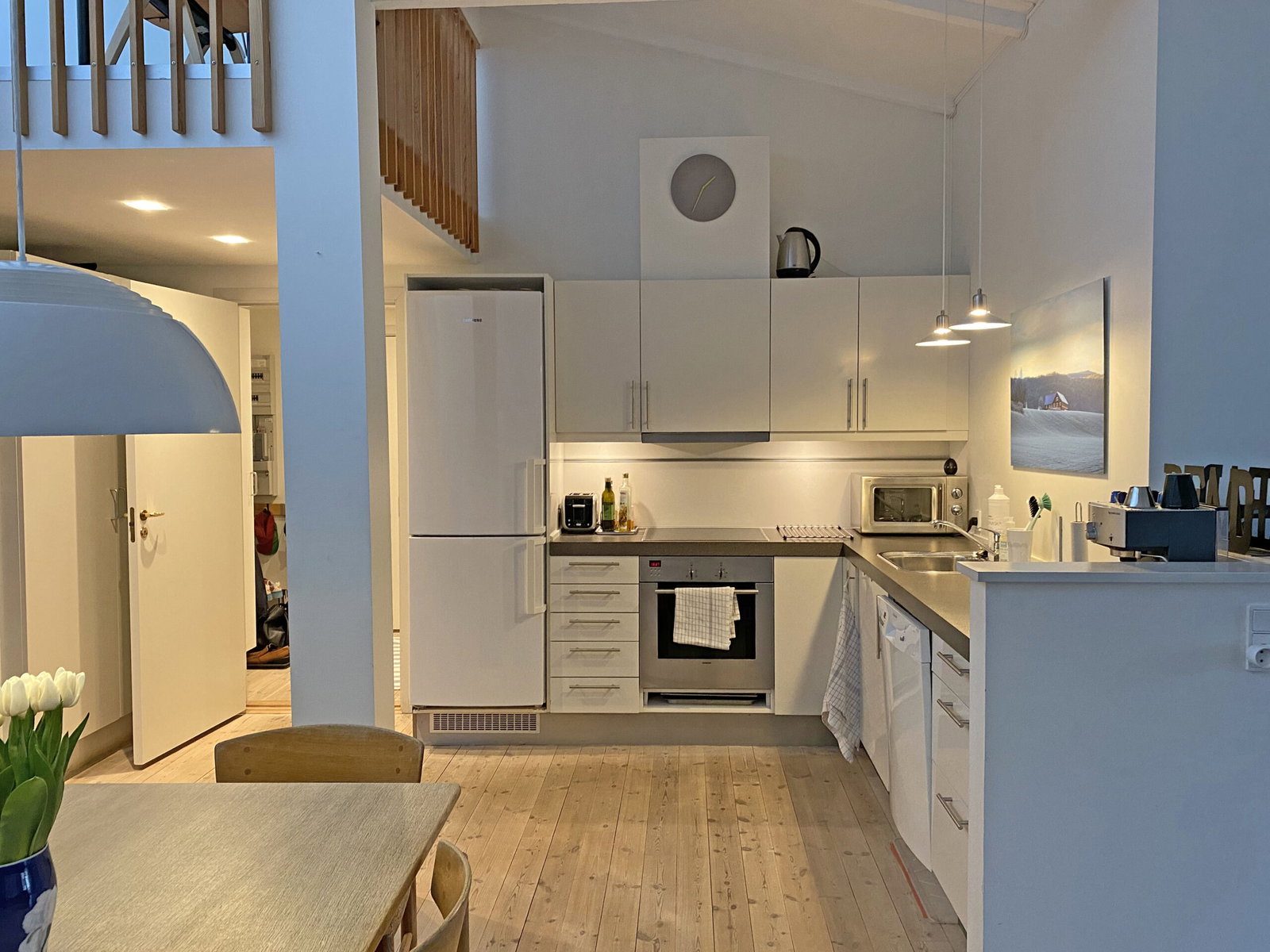 apartment Møbleret lejlighed i to etager nær Amager Strand – uden CPR