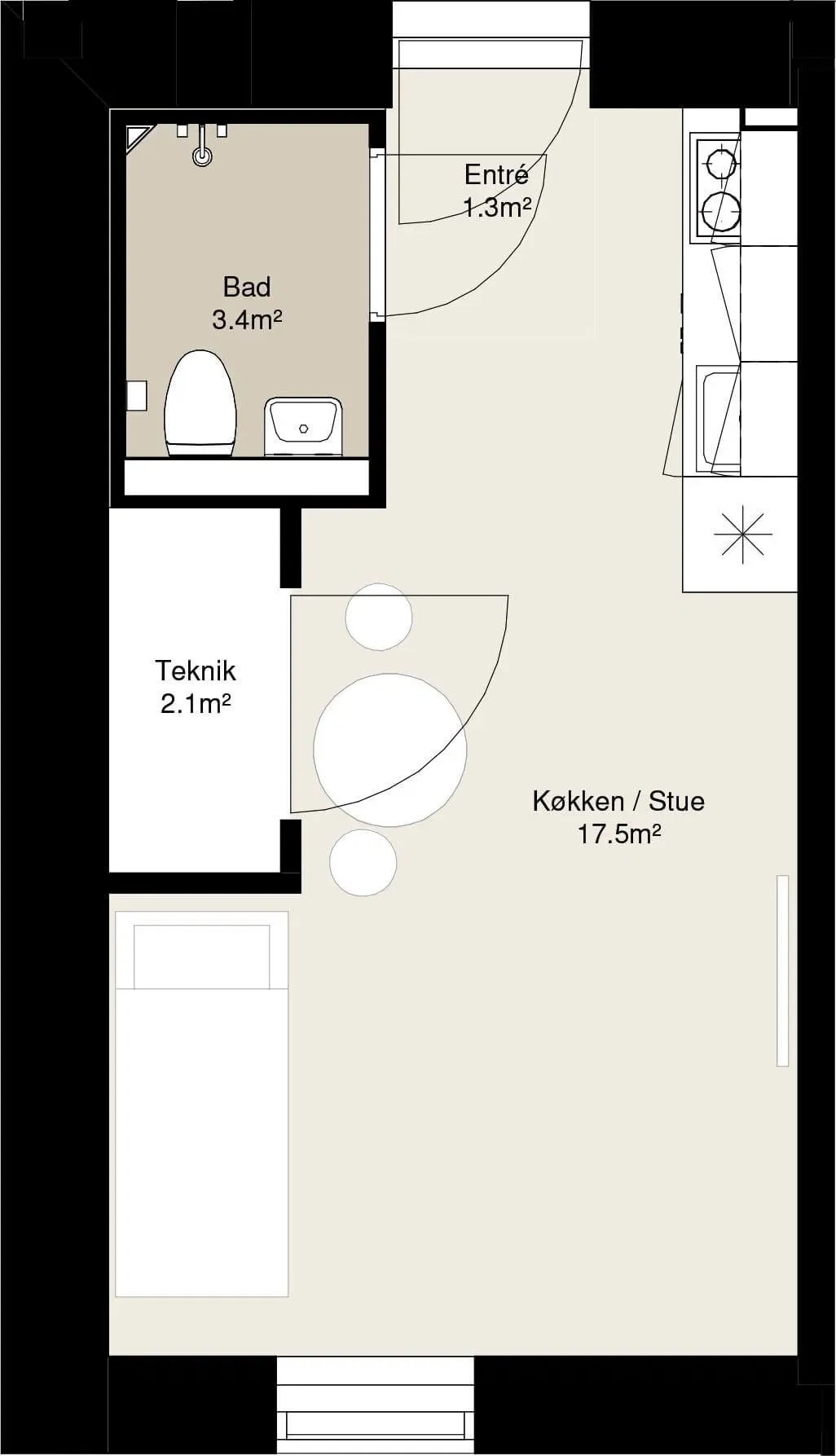 Visual presentation of the listing