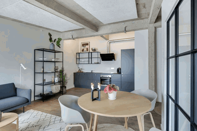 Lys lejlighed med industriel stil i Aalborg Vestby - Strandvejen, Aalborg - 2
