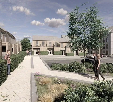 apartment Bright 2-Room Apartment with Private Balcony
