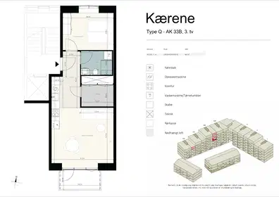 Visual presentation of the listing