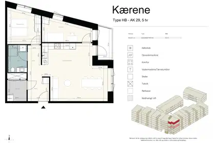 Visual presentation of the listing