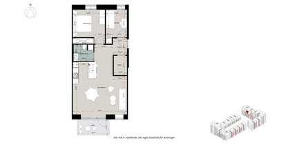 Visual presentation of the listing