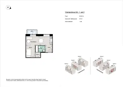 Visual presentation of the listing