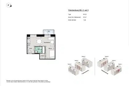 Visual presentation of the listing