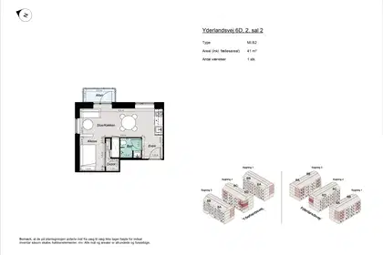 Visual presentation of the listing