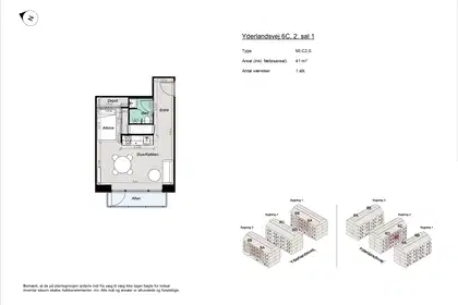 Visual presentation of the listing