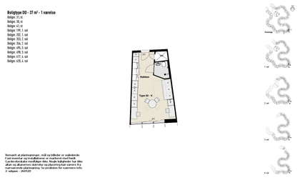 Visual presentation of the listing