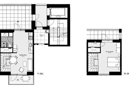 2-værelses lejlighed på 88 m² til leje i København S – Richard Mortensens Vej, 9. sal – billede 5