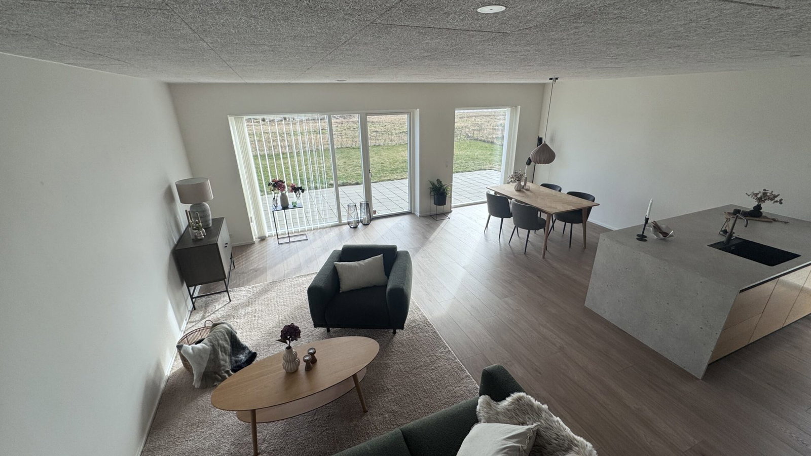 townhouse Rækkehus med udsigt i Alstrup, Holstebro