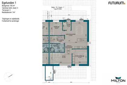 Visual presentation of the listing