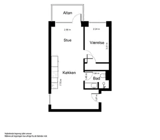 Visual presentation of the listing