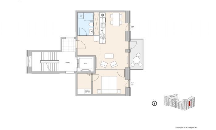 Visual presentation of the listing