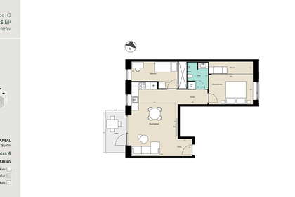 Visual presentation of the listing
