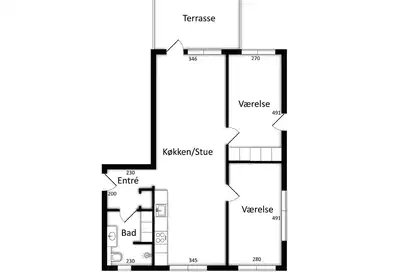 Visual presentation of the listing