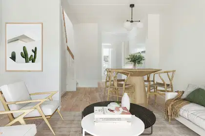 Visual presentation of the listing