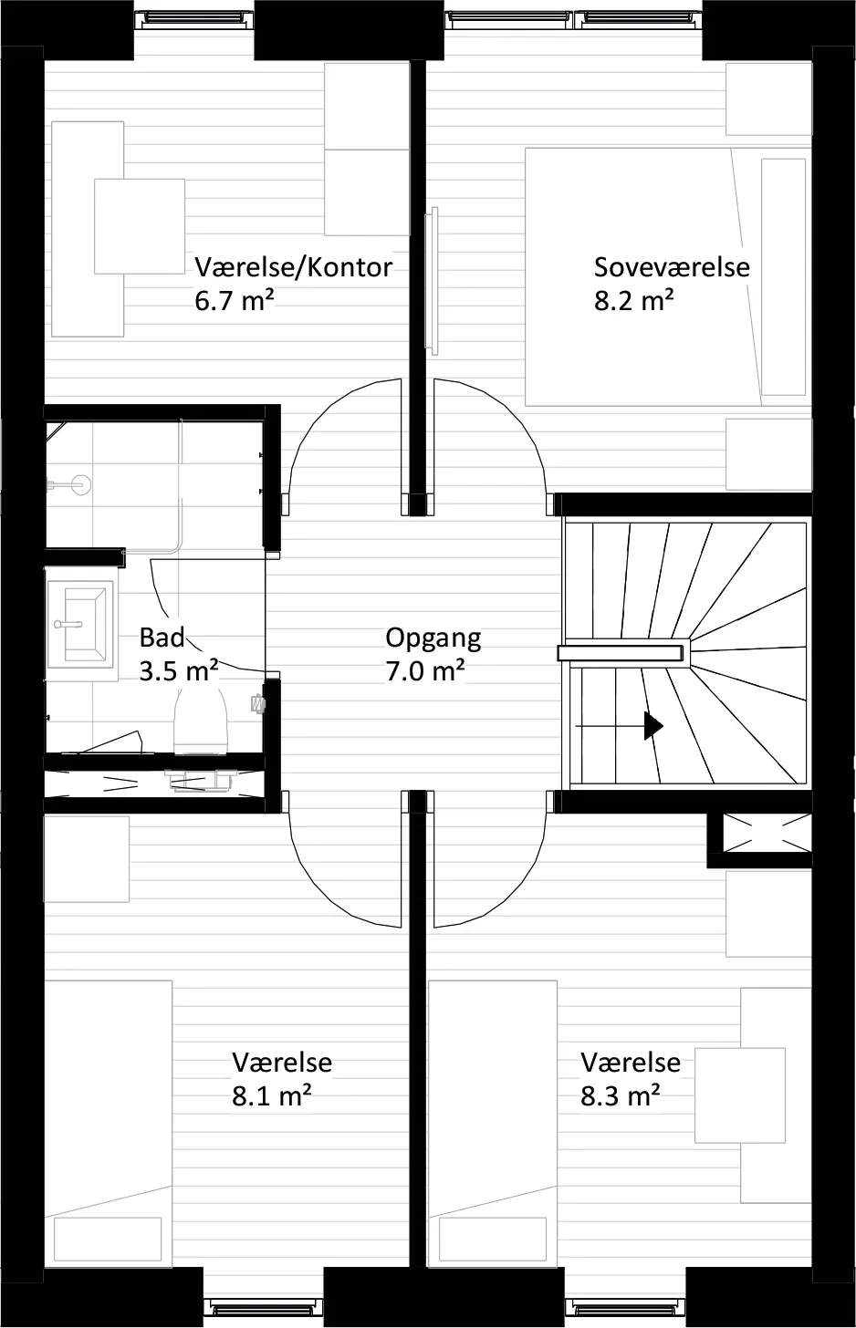 Visual presentation of the listing