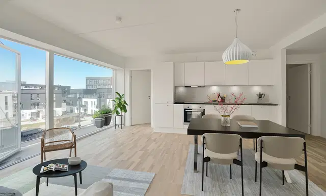 apartment Egedal Stationsby - Dejlig 3-værelses lejlighed med stor terrasse