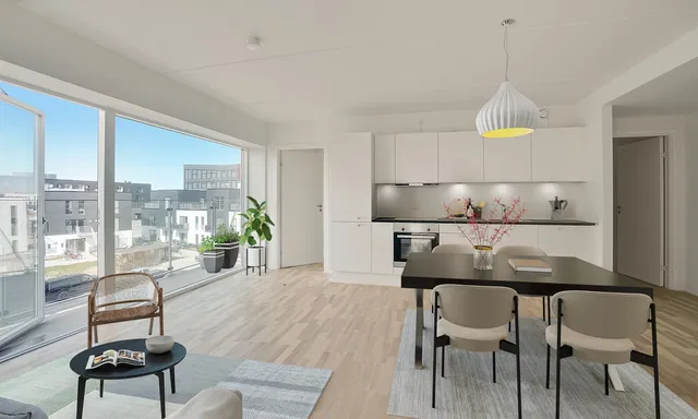 apartment Egedal Stationsby - Dejlig 3-værelses lejlighed med stor terrasse