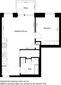 Visual presentation of the listing