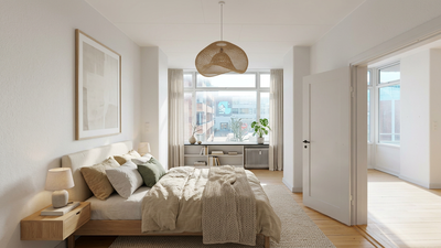 Bright 3-room apartment centrally located with a courtyard garden - Vesterbro, Aalborg - 4