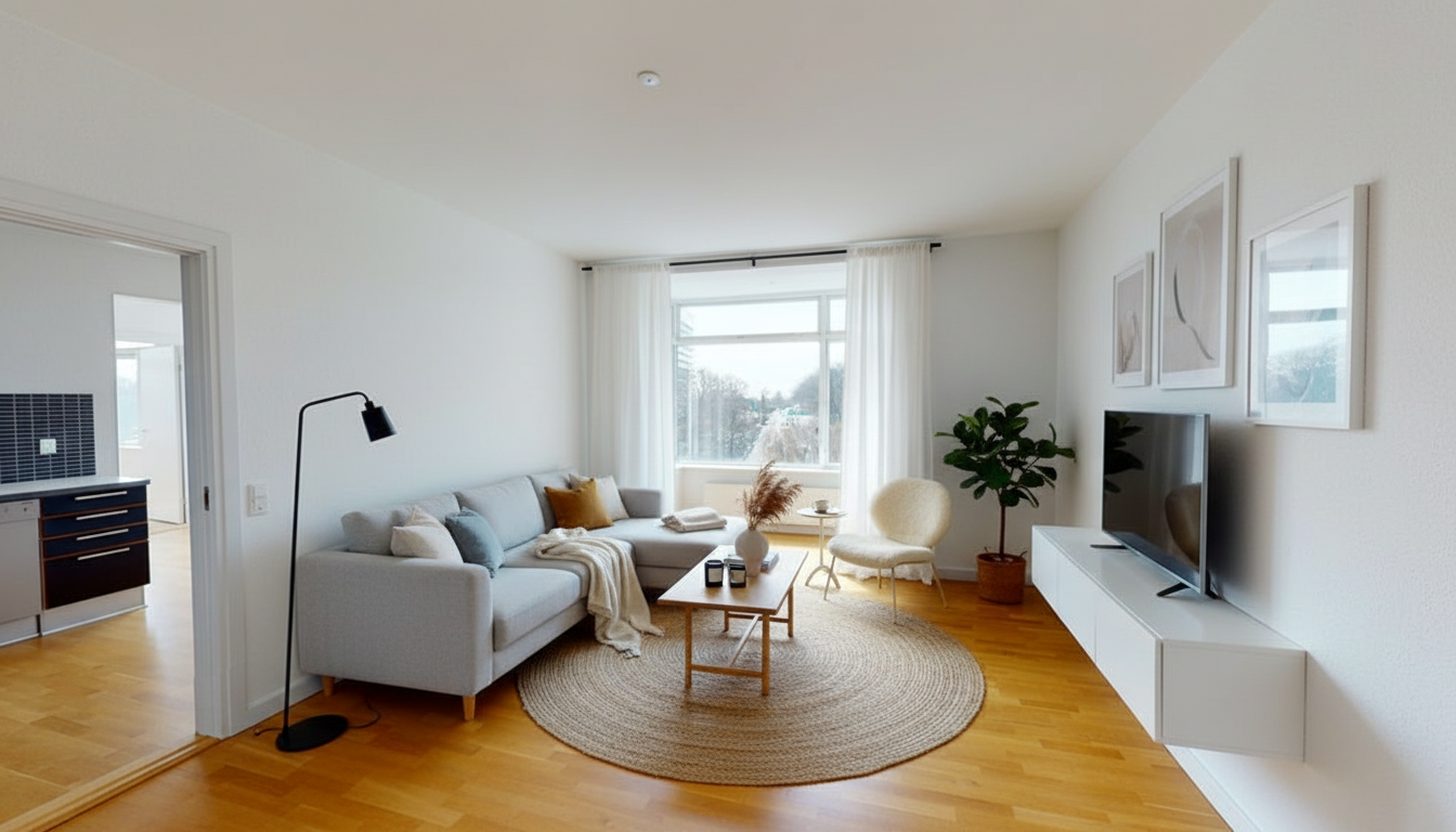 Bright three-room apartment in central Aalborg – photo 15