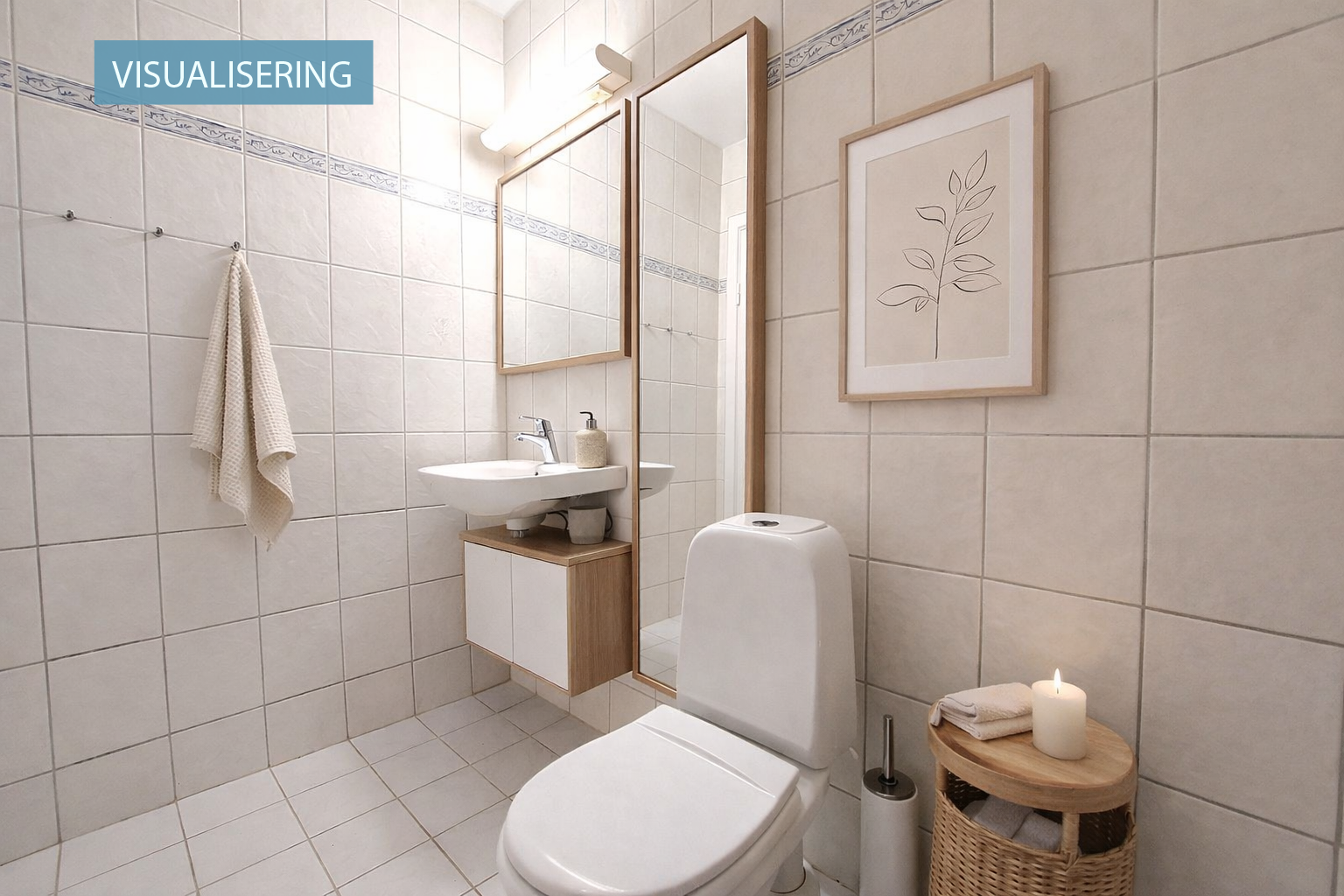 Visual presentation of the listing