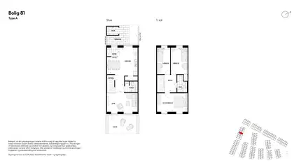 Visual presentation of the listing