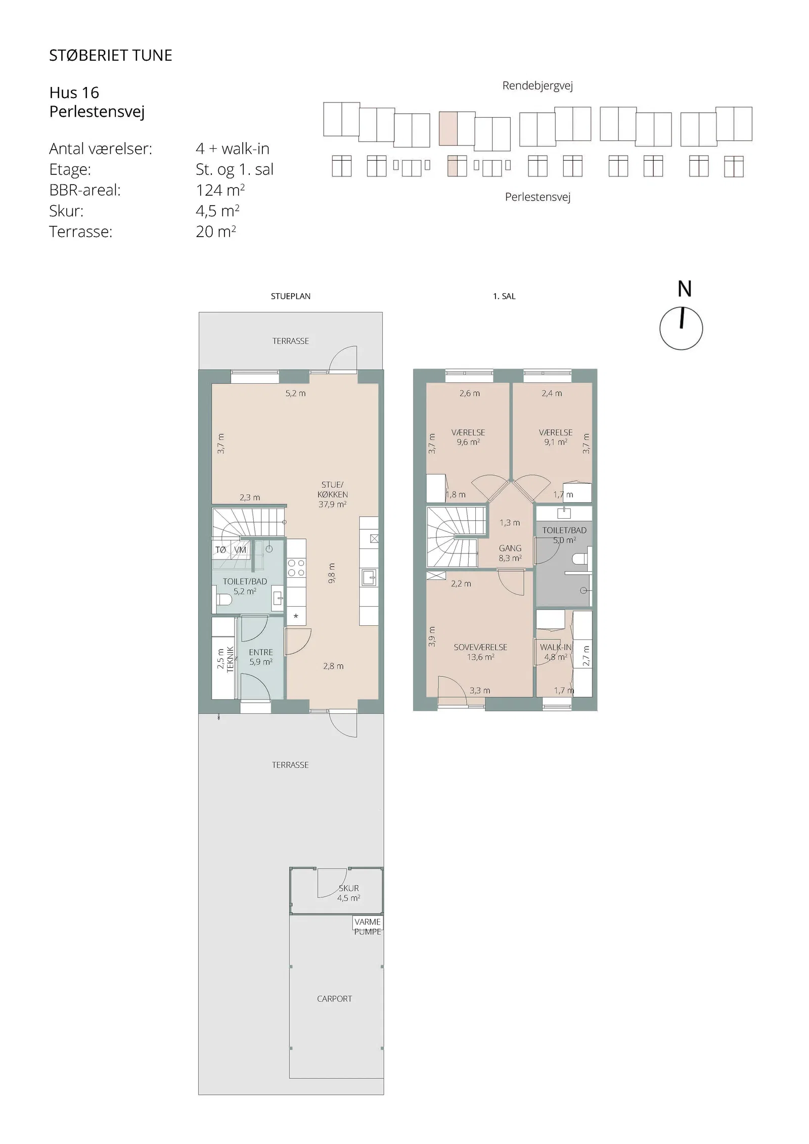 Visual presentation of the listing