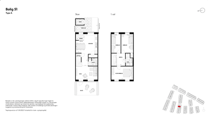 Visual presentation of the listing