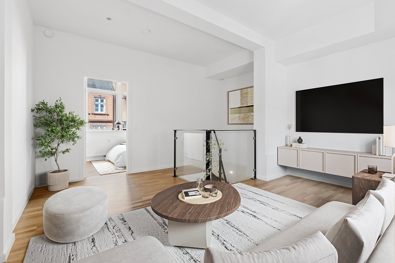 Visual presentation of the listing