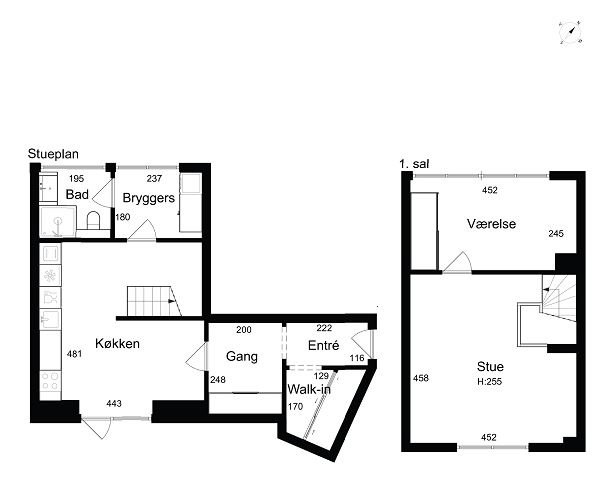 Visual presentation of the listing