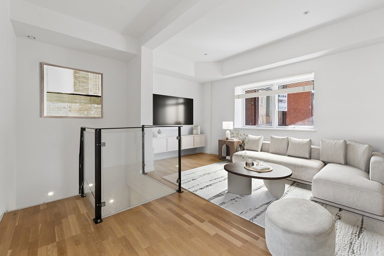 Visual presentation of the listing