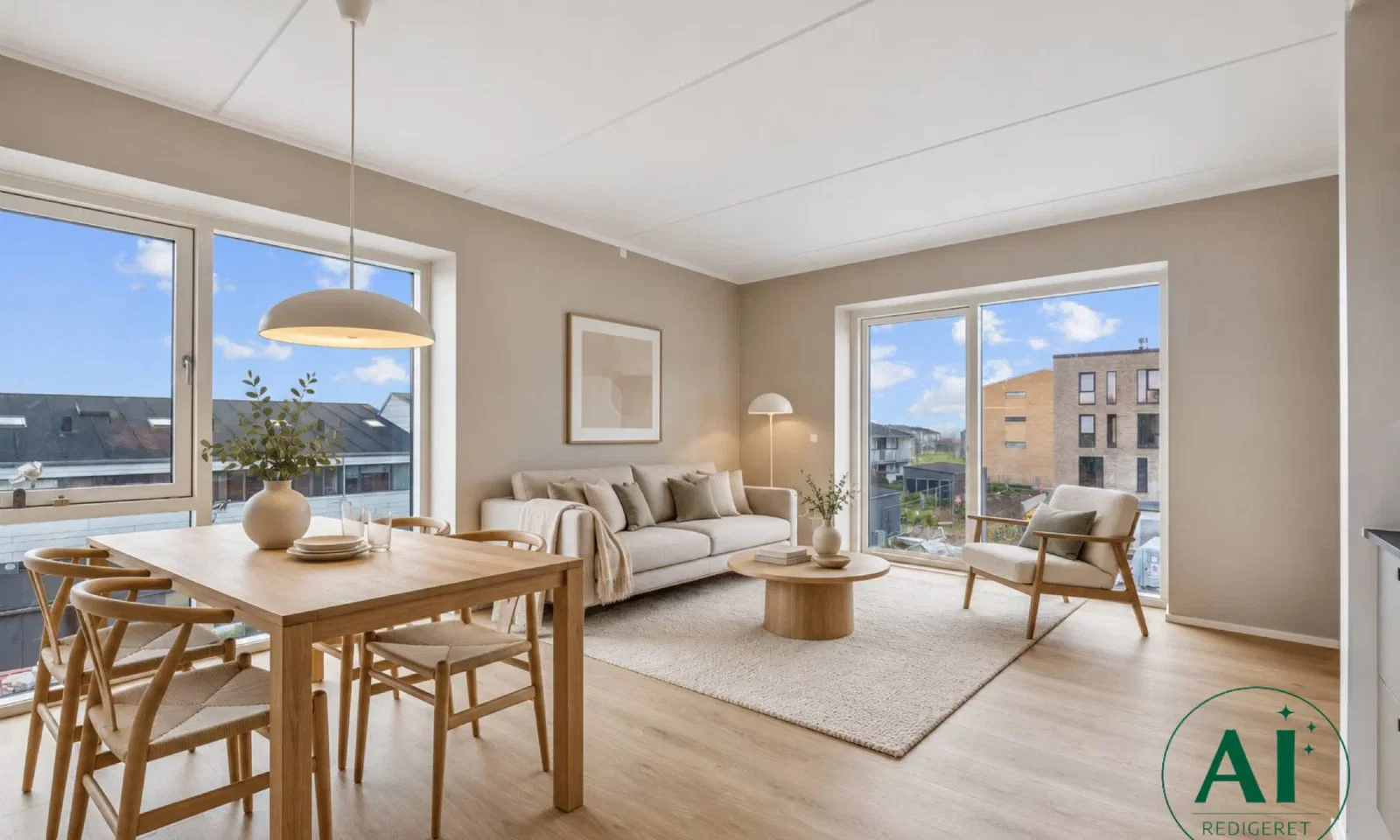 Visual presentation of the listing