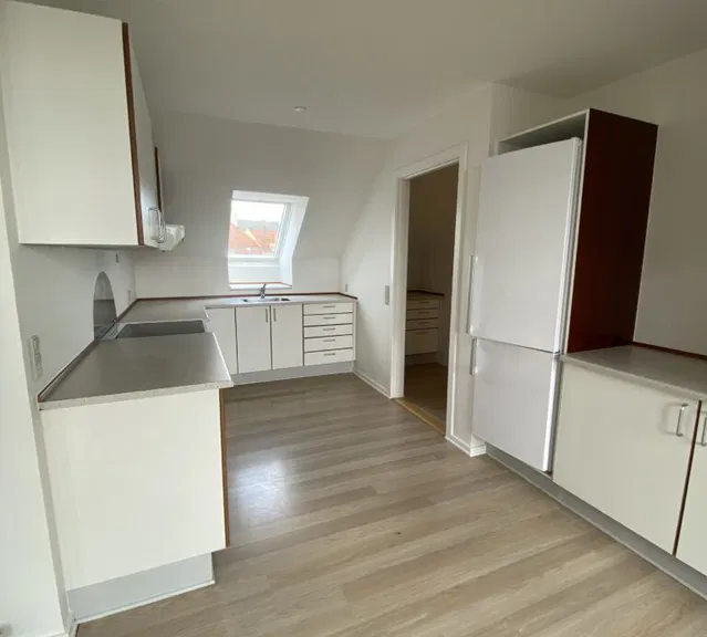 apartment Lys 3-værelses taglejlighed med altan