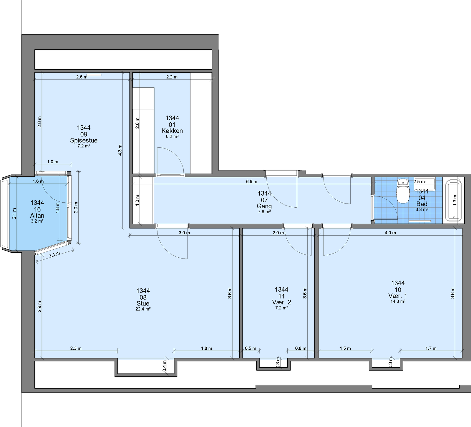 apartment Dejlig familiebolig i 8930 Randers NØ