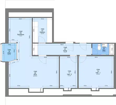 apartment Dejlig familiebolig i 8930 Randers NØ