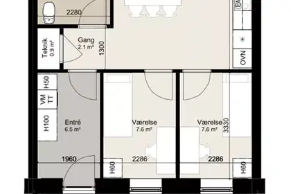 Visual presentation of the listing
