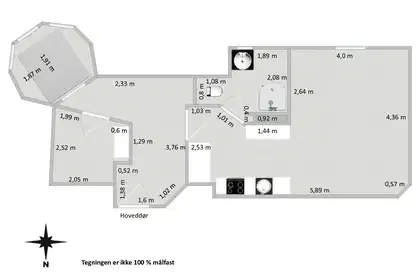 Visual presentation of the listing