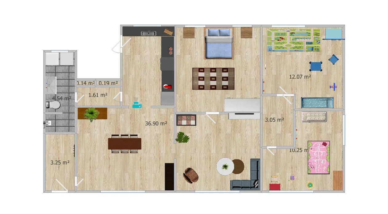 Visual presentation of the listing