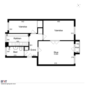 Visual presentation of the listing