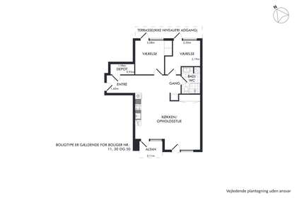Visual presentation of the listing