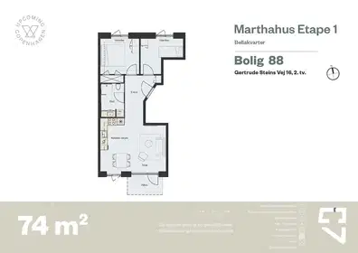 Visual presentation of the listing
