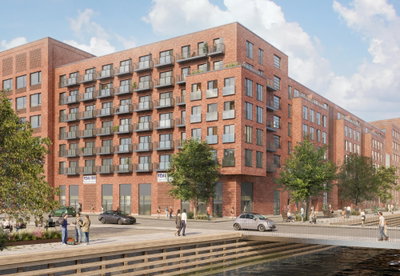 Moderne lejeboliger ved Sluseholmens kanaler - Sluseholmen, København SV - 1