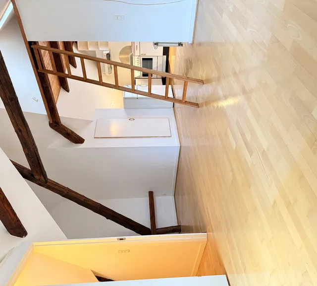 apartment 2-værelses lejlighed med altan og vandkig i Mariager